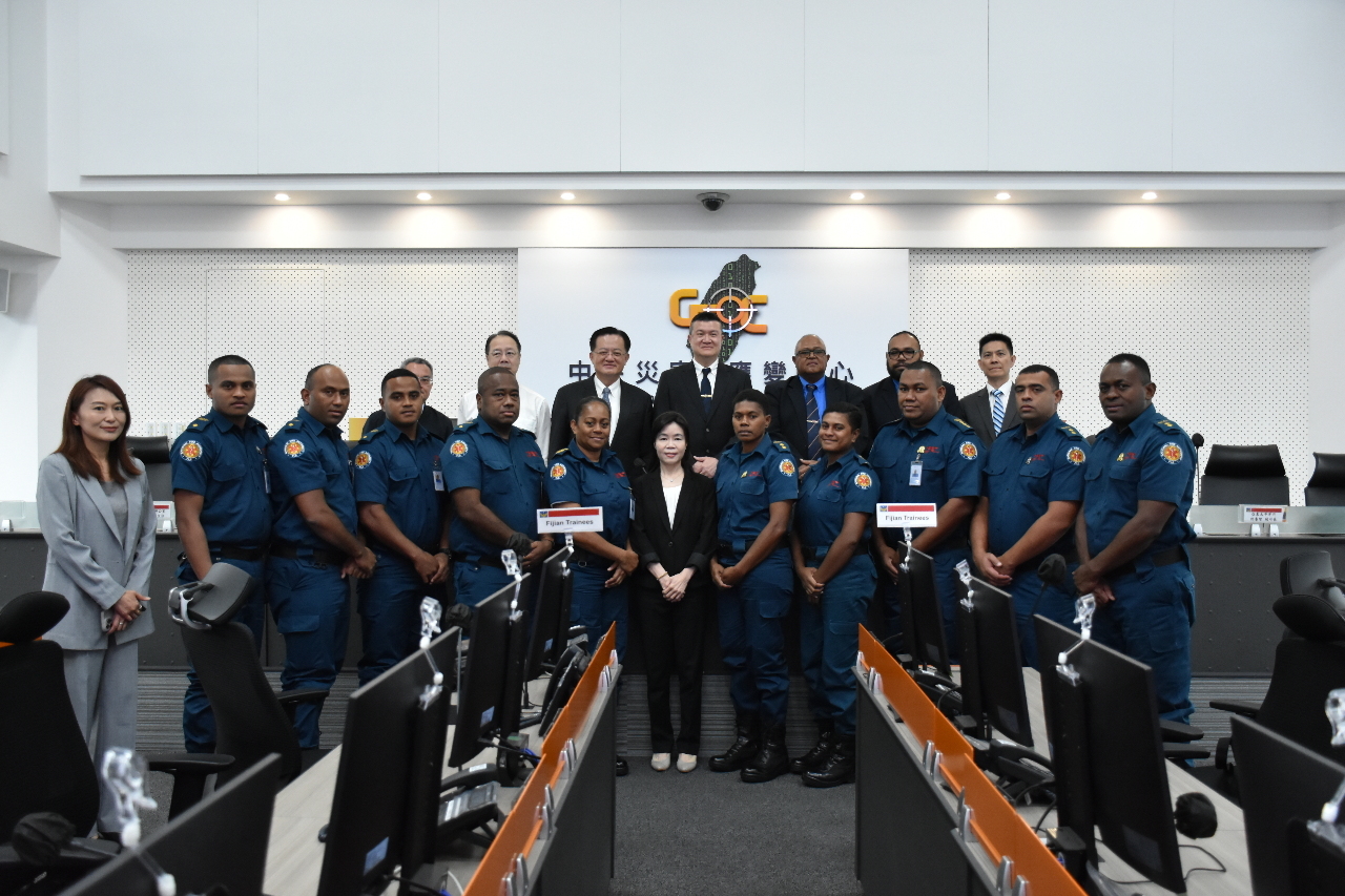 Taiwan dan Fiji Menandatangani MOU untuk Pelatihan Pemadam Kebakaran