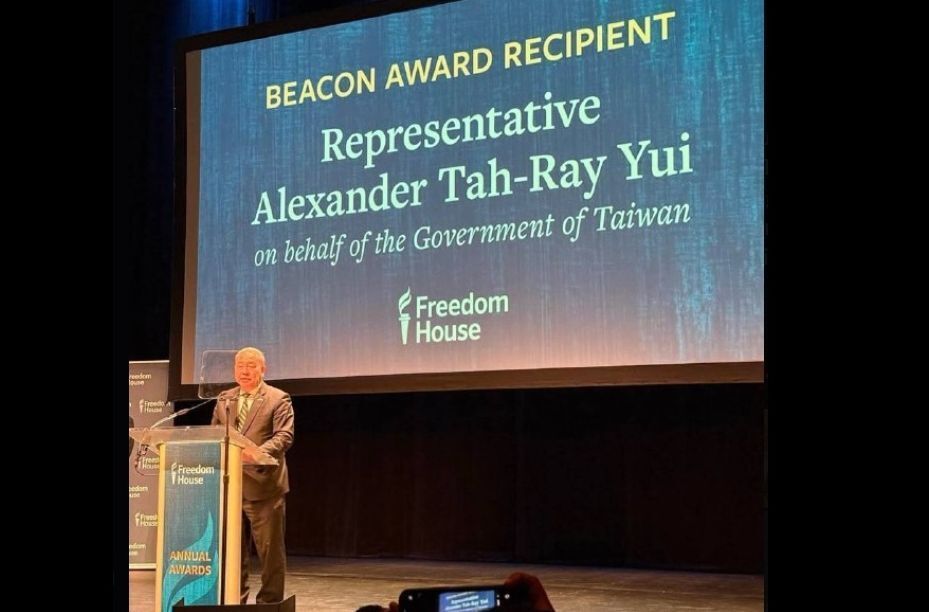Taiwan Raih Penghargaan The Beacon Award Pertama dari Freedom House, Teguh Melindungi Demokrasi di Tengah Tekanan Tiongkok