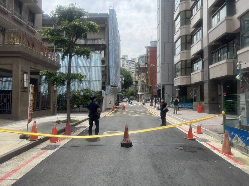 Granat Mortir Ditemukan di Proyek Konstruksi Distrik Zhongshan Taipei, Lokasi Langsung Disterilkan dan Diamankan Polisi