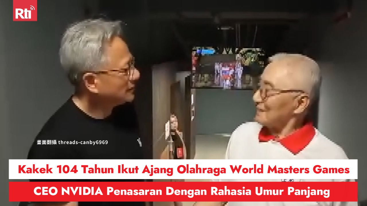 Kakek 104 Tahun Ikut Ajang Olahraga World Masters Games, CEO NVIDIA Penasaran Dengan Rahasia Umur Panjang