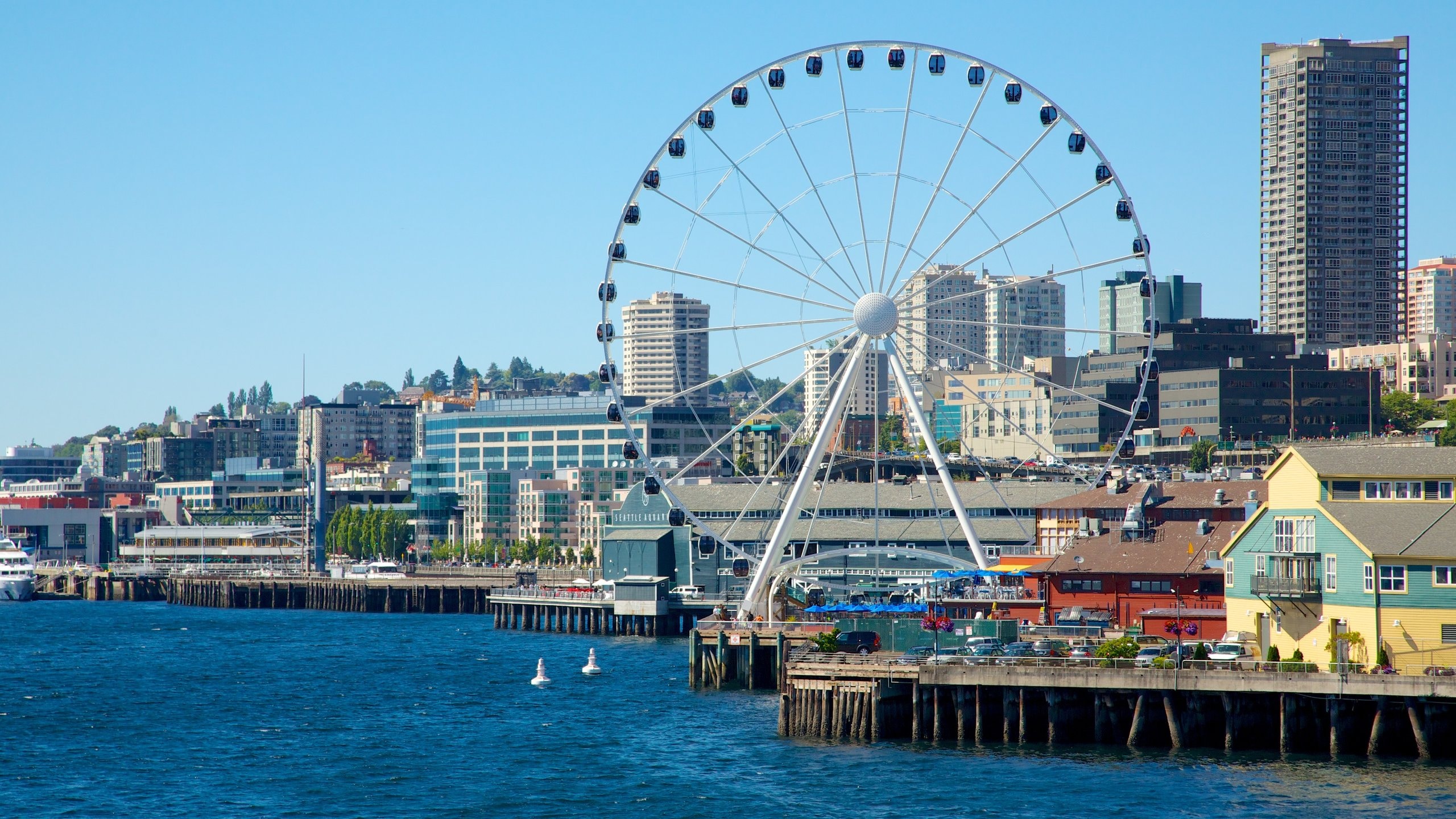 Seattle Great Wheel di Pusat Kota Seattle | Expedia