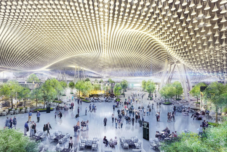 圖／摘自ARUP／Taoyuan Airport Terminal 3