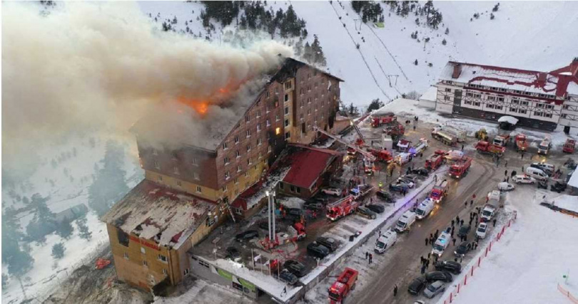 土耳其滑雪度假酒店大火屋頂被燒光釀66死51傷| 國際| CTWANT