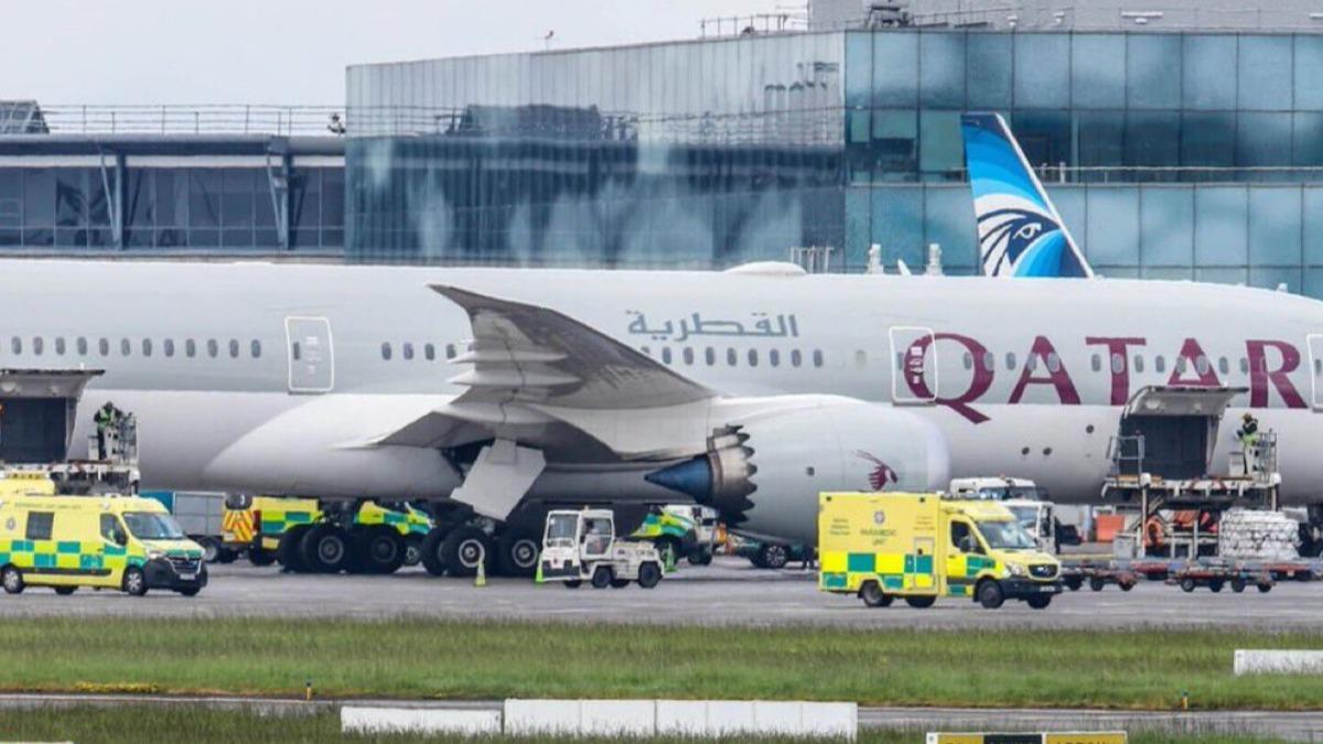 卡達航空亂流12傷乘客讚：空服員「纏繃帶跛腳服務」超敬業│TVBS新聞網