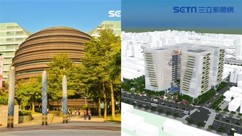 對比圖驚人！京華城化身頂級商辦「巨型球變空中森林」 預計2025年完工| 財經| 三立新聞網SETN.COM